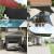 Parasolar, crem, 5x7x7 m, HDPE, 160 g/m² GartenMobel Dekor