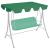 Copertină de rezervă leagăn grădină, verde, 150/130x105/70 cm GartenMobel Dekor