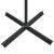 Umbrelă în consolă de grădină cu LED-uri, roșu bordo 250x250 cm GartenMobel Dekor
