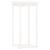 Set mobilier de bar, 3 piese, alb, lemn masiv de pin GartenMobel Dekor