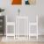 Set mobilier de bar, 3 piese, alb, lemn masiv de pin GartenMobel Dekor
