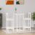 Set mobilier de bar, 3 piese, alb, lemn masiv de pin GartenMobel Dekor
