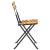 Set mobilier bistro pliabil, 3 piese, lemn masiv de acacia GartenMobel Dekor