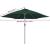 Pânză de schimb umbrelă de soare de grădină, verde, 300 cm GartenMobel Dekor