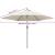Pânză de schimb umbrelă de soare de exterior alb nisipiu 300 cm GartenMobel Dekor