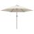 Pânză de schimb umbrelă de soare de exterior alb nisipiu 300 cm GartenMobel Dekor