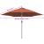 Pânză de schimb umbrelă de soare de exterior cărămiziu 300 cm GartenMobel Dekor