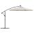 Pânză de schimb umbrelă de soare, alb nisipiu, 300 cm GartenMobel Dekor