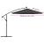 Pânză de schimb umbrelă de soare consolă, antracit, 300 cm GartenMobel Dekor
