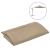Pânză de schimb umbrelă de soare, gri taupe, 300 cm GartenMobel Dekor