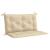 Pernă bancă de grădină, bej, 100x(50+50)x7 cm, material oxford GartenMobel Dekor