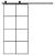 Ușă glisantă cu set feronerie 102,5x205 cm sticlă ESG/aluminiu GartenMobel Dekor
