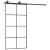 Ușă glisantă cu set feronerie 102,5x205 cm sticlă ESG/aluminiu GartenMobel Dekor