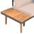 Set mobilier de grădină cu perne, 4 piese, lemn masiv de acacia GartenMobel Dekor