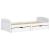 Pat de zi cu 2 sertare "IRUN", alb, 90x200 cm, lemn masiv pin GartenMobel Dekor