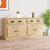 Servante, 2 piese, stejar sonoma, lemn prelucrat GartenMobel Dekor