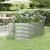 Strat înălțat grădină 175x100x68 cm oțel vopsit electrostatic GartenMobel Dekor