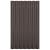Panouri de acoperiș 12 buc. oțel vopsit maro 60x36 cm GartenMobel Dekor