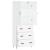 Dulap înalt, alb, 69,5x34x180 cm, lemn compozit GartenMobel Dekor