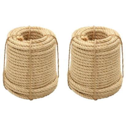 Frânghii de sisal, 2 buc., 12 mm, 250 m GartenMobel Dekor