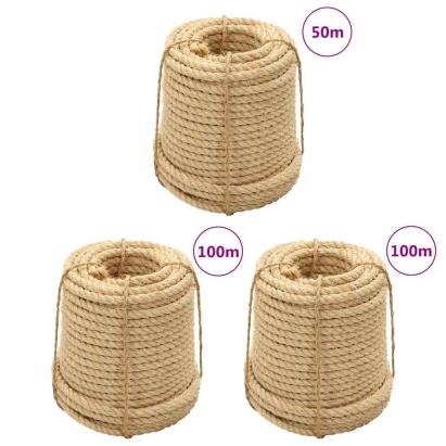 Frânghii de sisal, 3 buc., 14 mm GartenMobel Dekor