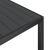 Set mobilier pentru grădină, 7 piese, negru, aluminiu GartenMobel Dekor