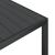 Set mobilier pentru grădină, 7 piese, negru, aluminiu GartenMobel Dekor