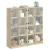 Bibliotecă cu uși stejar sonoma 136x37x142 cm lemn compozit GartenMobel Dekor