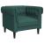 Set canapele, 3 piese, verde închis, material textil GartenMobel Dekor
