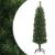 Pom de Crăciun artificial subțire cu suport verde 150 cm PVC GartenMobel Dekor