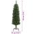 Pom de Crăciun artificial subțire cu suport verde 150 cm PVC GartenMobel Dekor
