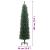Pom de Crăciun artificial subțire cu suport verde 180 cm PVC GartenMobel Dekor