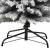 Pom de Crăciun artificial subțire cu zăpadă verde 240 cm PVC GartenMobel Dekor