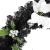 Ghirlandă de Crăciun cu lumini LED, negru, 2,7 m, PVC GartenMobel Dekor