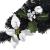 Arcadă de Crăciun cu lumini LED, negru, 90 cm, PVC GartenMobel Dekor