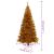 Pom de Crăciun artificial cu suport, auriu, 210 cm, PET GartenMobel Dekor