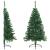 Jumătate pom Crăciun artificial cu suport, verde, 150 cm, PVC GartenMobel Dekor