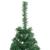 Jumătate pom Crăciun artificial cu suport, verde, 150 cm, PVC GartenMobel Dekor
