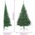 Jumătate pom Crăciun artificial cu suport, verde, 210 cm, PVC GartenMobel Dekor