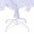 Pom de Crăciun artificial cu ramuri groase, alb, 150 cm, PVC GartenMobel Dekor