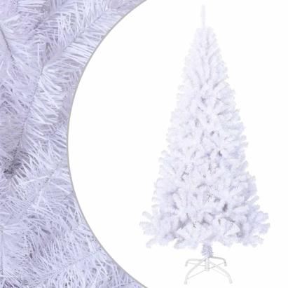 Pom de Crăciun artificial cu ramuri groase, alb, 210 cm, PVC GartenMobel Dekor