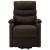Fotoliu cu ridicare, maro închis, material textil GartenMobel Dekor
