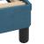 Cadru de pat cu lumini LED, albastru, 140x190 cm, catifea GartenMobel Dekor