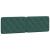 Cadru de pat cu lumini LED, verde închis, 160x200 cm, catifea GartenMobel Dekor