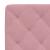 Cadru de pat cu lumini LED, roz, 160x200 cm, catifea GartenMobel Dekor