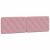 Cadru de pat cu lumini LED, roz, 160x200 cm, catifea GartenMobel Dekor