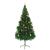 Brad de Crăciun artificial pre-iluminat cu globuri verde 210 cm GartenMobel Dekor