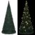Brad șnur de Crăciun artificial pop-up pre-iluminat verde 210cm GartenMobel Dekor