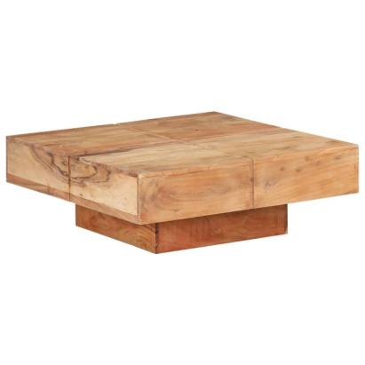 Măsuță de cafea, 80x80x28 cm, lemn masiv de acacia GartenMobel Dekor