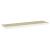 Raft de perete suspendat, stejar și alb, 90x23,5x3,8 cm, MDF GartenMobel Dekor